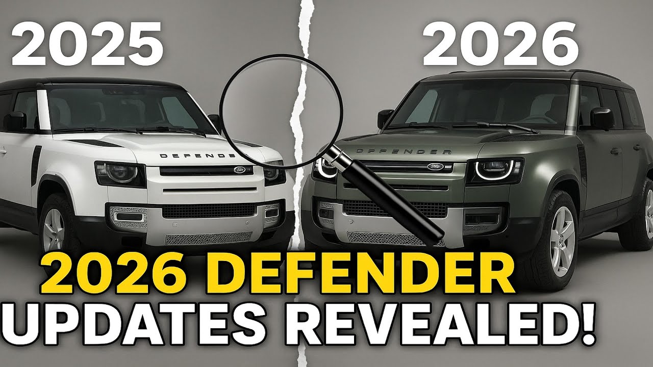Land Rover Defender 2026 Update Revealed - We Look at the new 2026 model at Goodwood Launch Event