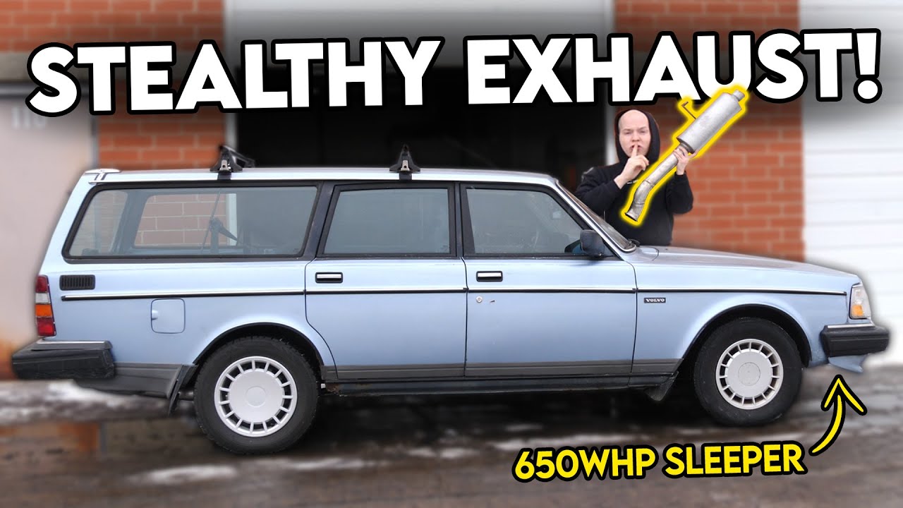 Fabricating a STEALTHY EXHAUST System for my 650WHP SLEEPER!