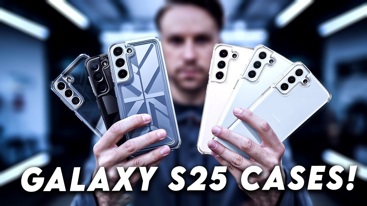20+ лучших чехлов для Galaxy S25! Прозрачный / Spigen / Защита от падений ✅