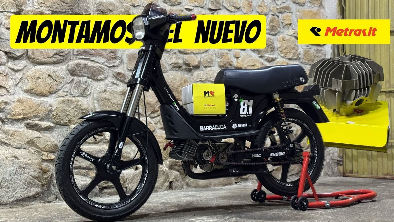Montamos el nuevo METRAKIT SP en la Derbi Variant!