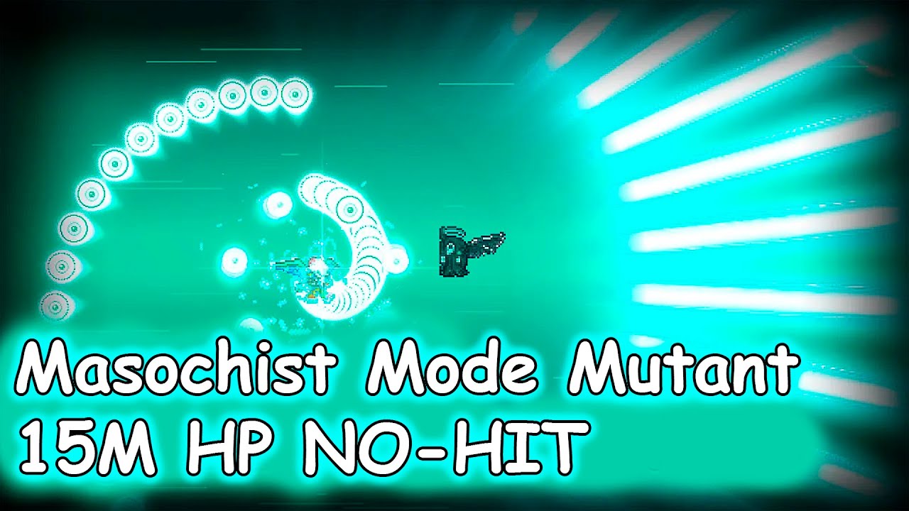 The easiest Terraria boss - Mutant 15M HP No-Hit | Masochist Mode | Fargo`s Souls Mod