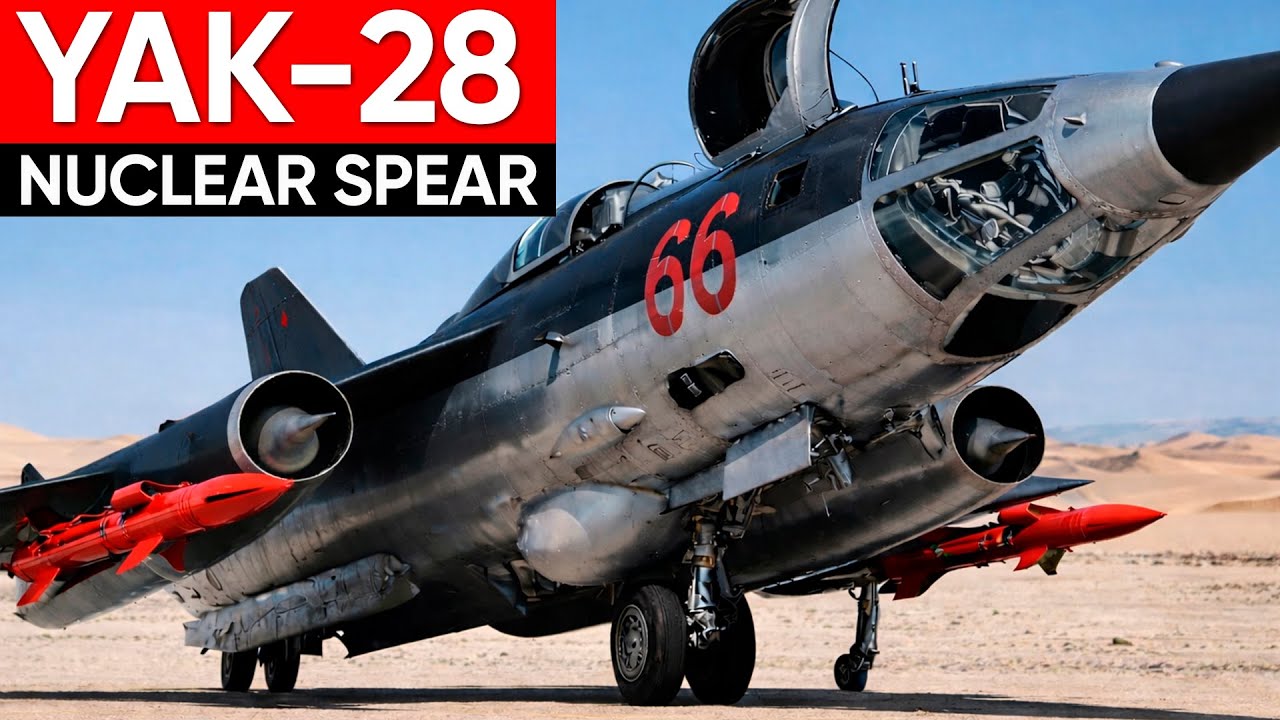 Russia’s NUCLEAR SPEAR — Inside the Yak-28 Supersonic Bomber Program
