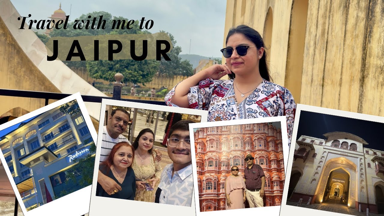 Jaipur Travel Vlog | Exploring Pink City with Family | Chahak Diaries