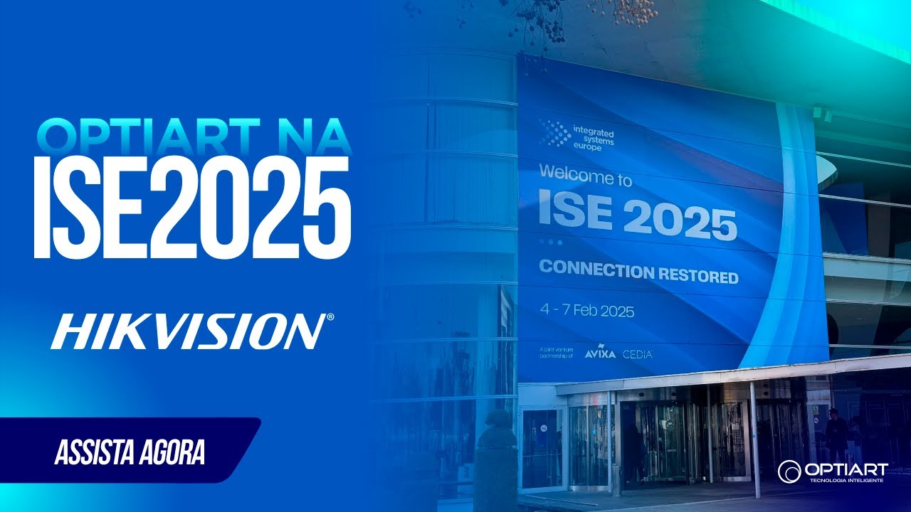 ISE 2025 - Painéis de LED Hikvision