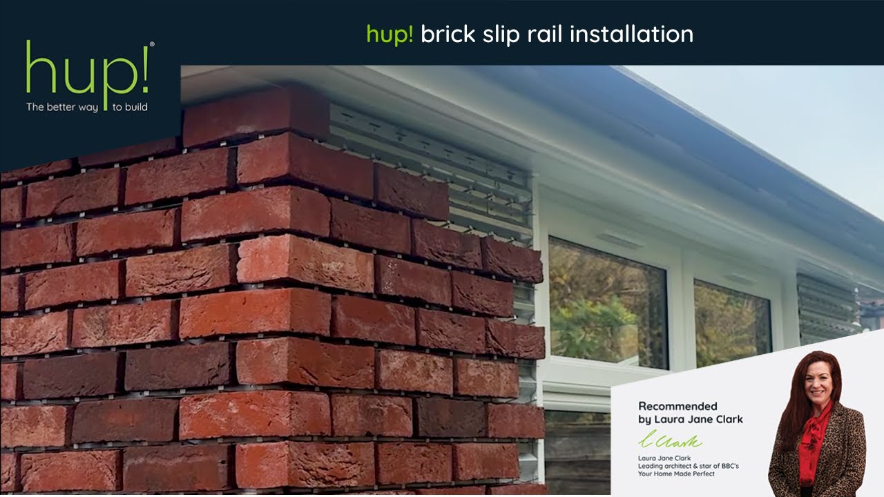 hup! Brick Slip Rails Installation