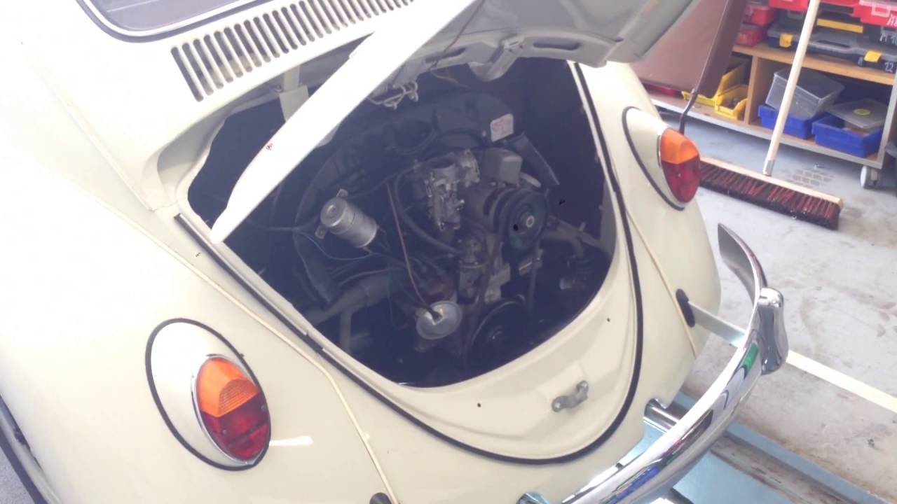 VW Käfer 1300 1966 - Erster Kaltstart nach 24 Jahren und Restauration