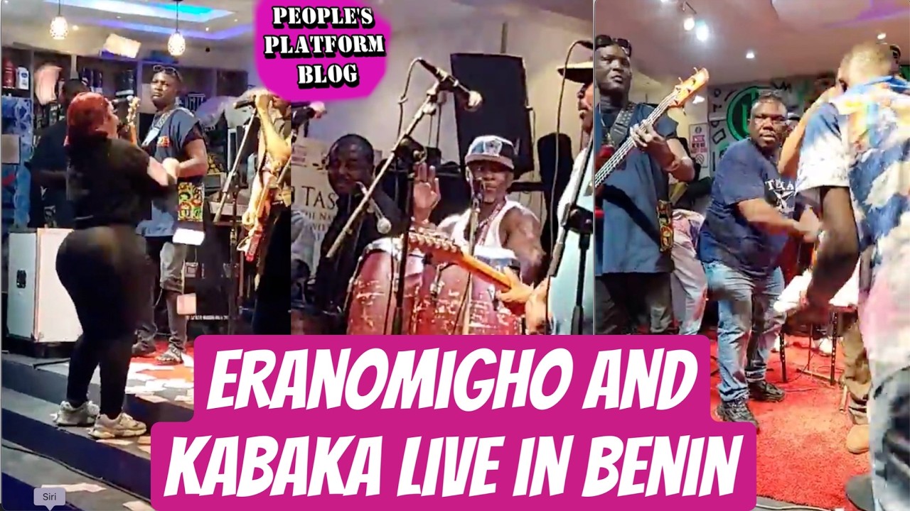 WAHALA] ERANOMIGHO AND KABAKA LIVE FOR BENIN CITY DEY CHOP LIFE NOR BE SMALL THING OHH MY PEOPLE