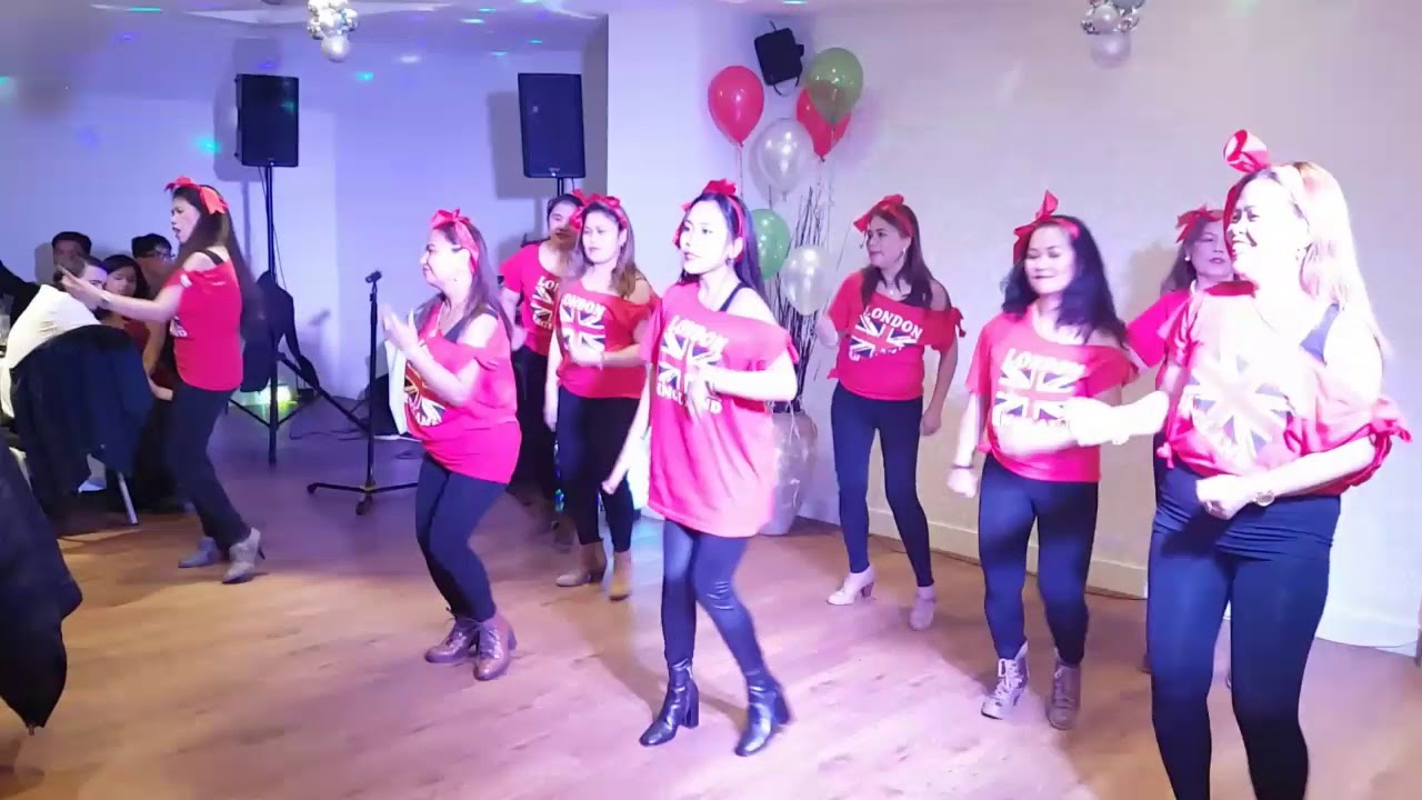 Dahil sayo dance (Filipino Christmas party 2017)