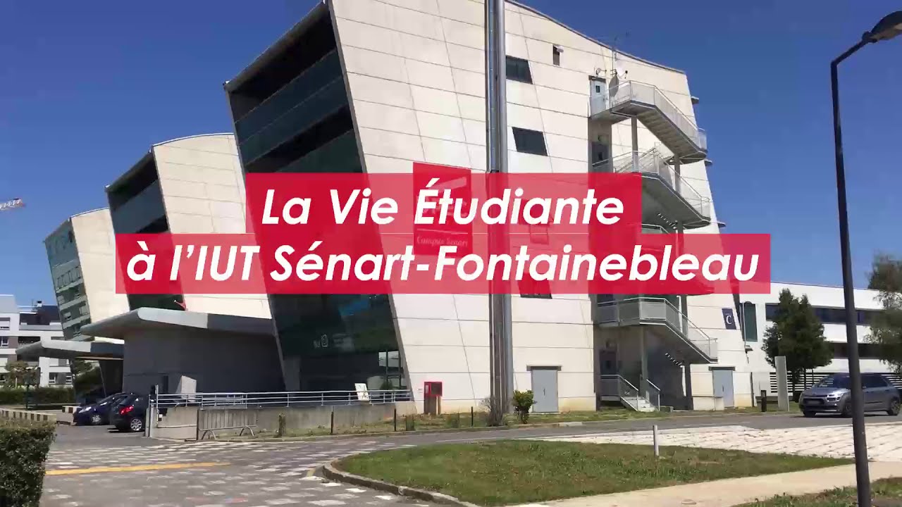 Présentation de la vie étudiante - IUT Sénart Fontainebleau