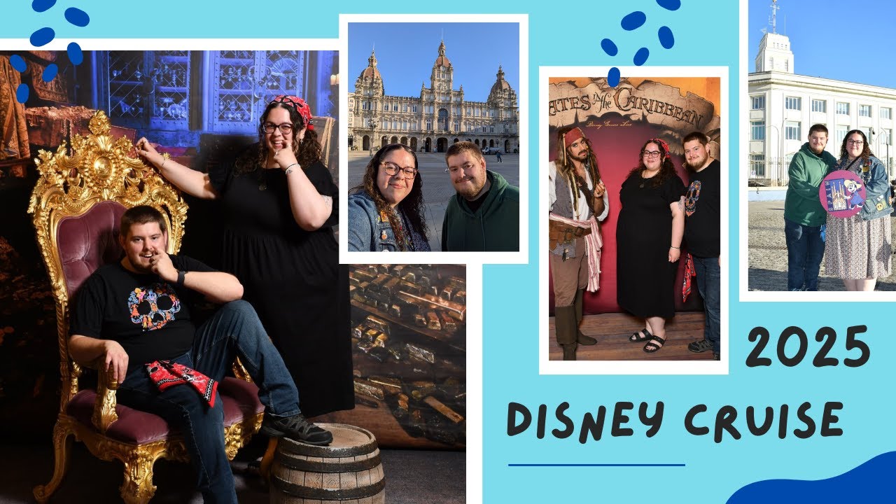 Disney Western Europe Cruise September 2025 - Day Three (Ported In La Coruna, Spain & Pirate NIght)