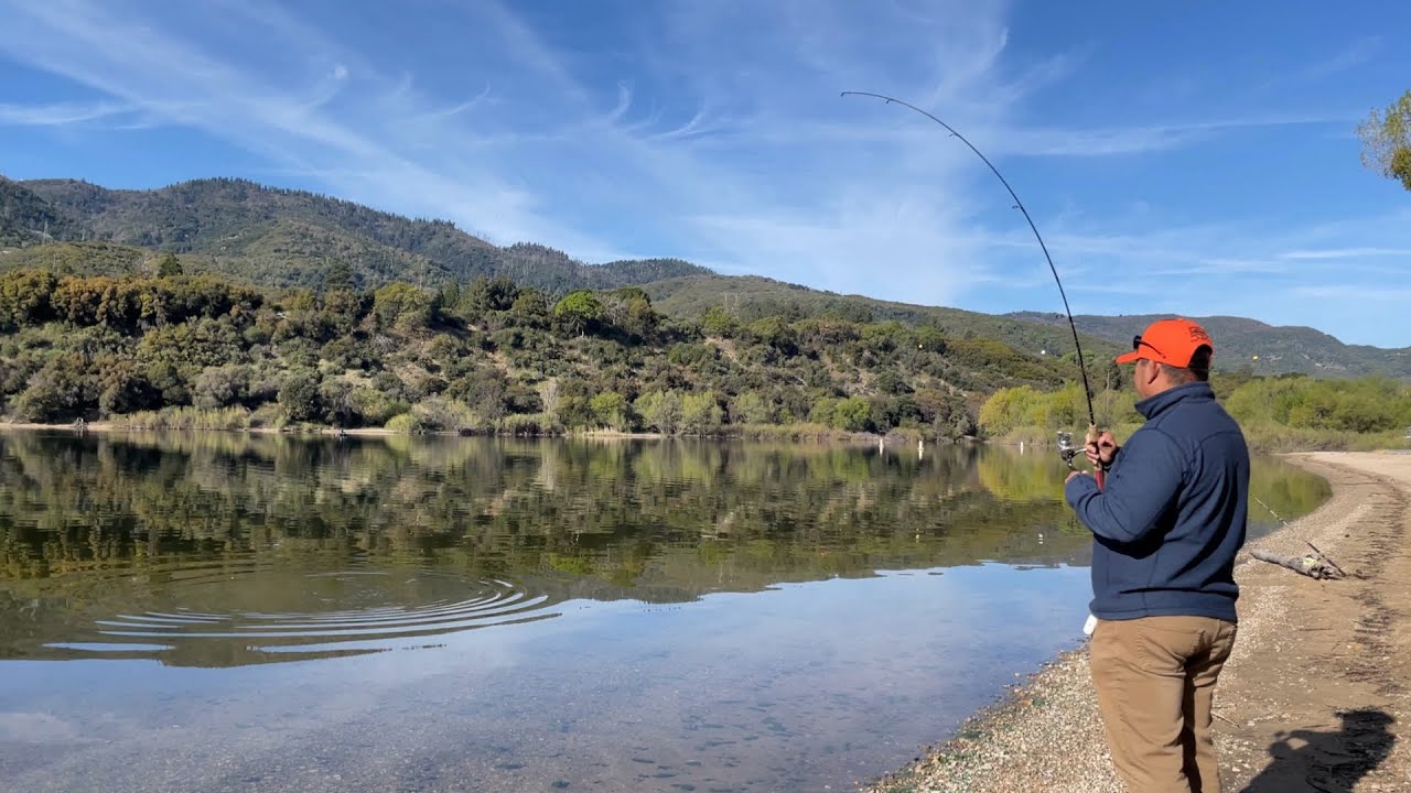 Trout Fishing at Silverwood Lake