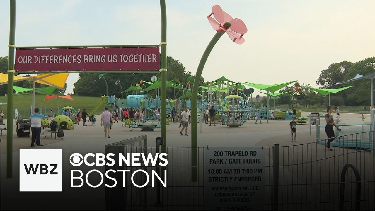 Waltham sets time limits, parking reservations at popular new playground