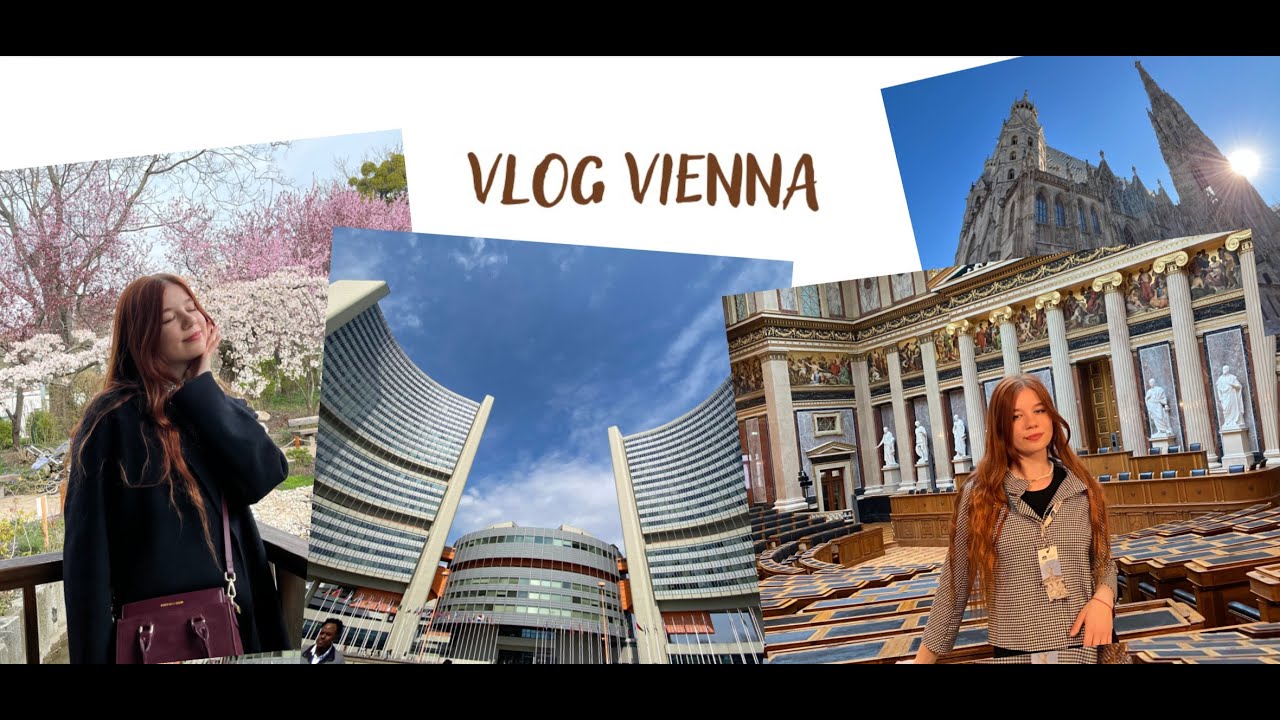 Весенняя VIENNA 🩷 ООН и ПАРЛАМЕНТ