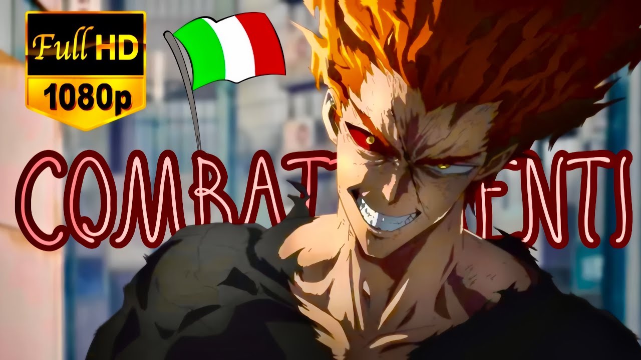 One Punch Man - Combattimenti Di Garou FULL HD! Doppiaggio Italiano🇮🇹
