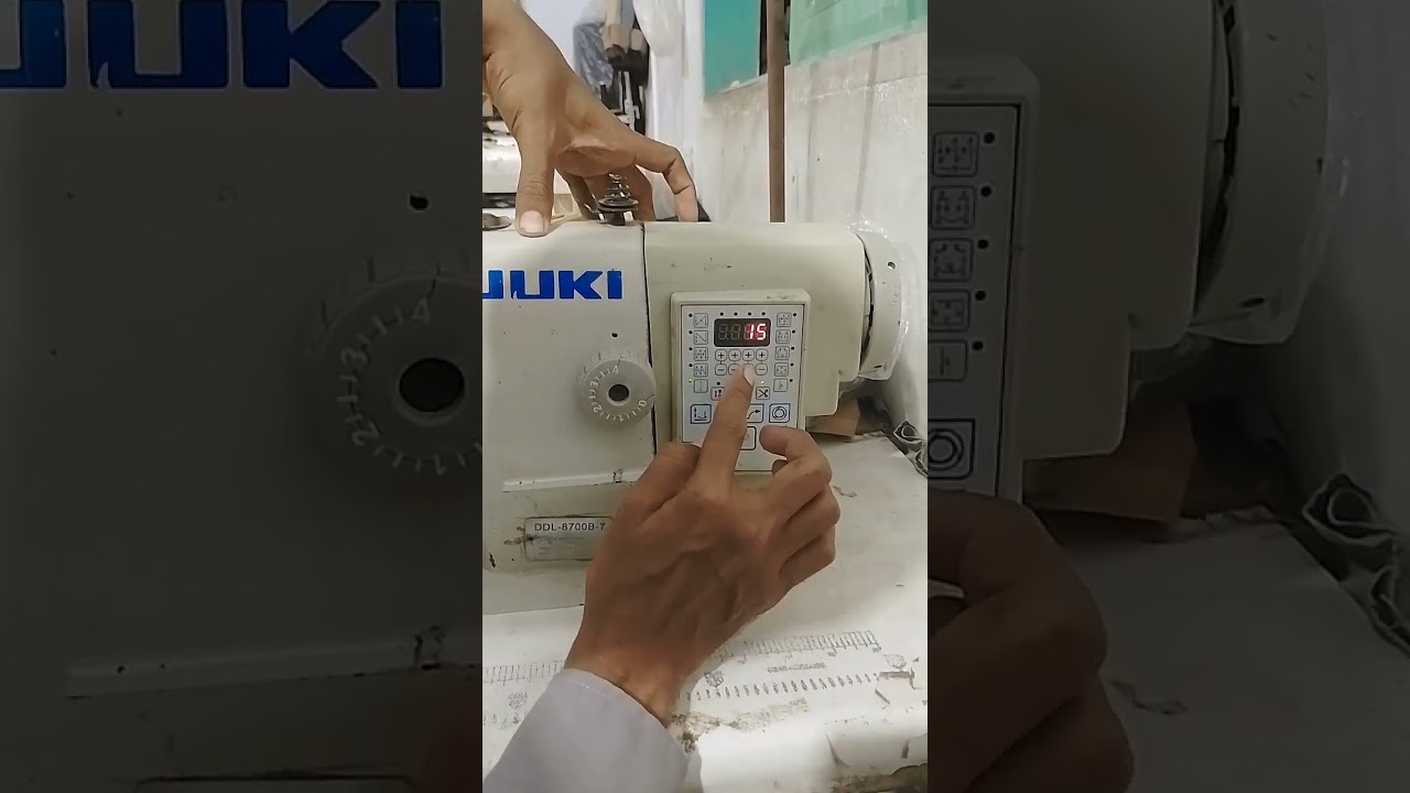 Juki DDL-8700 Reset.