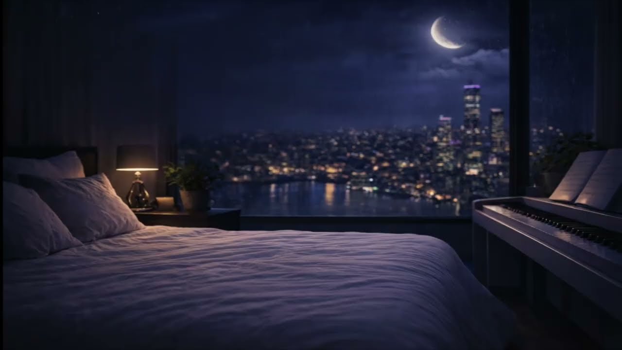 Minimal Piano for Deep Sleep — Quiet Night Piano (4 Hours) | Haven