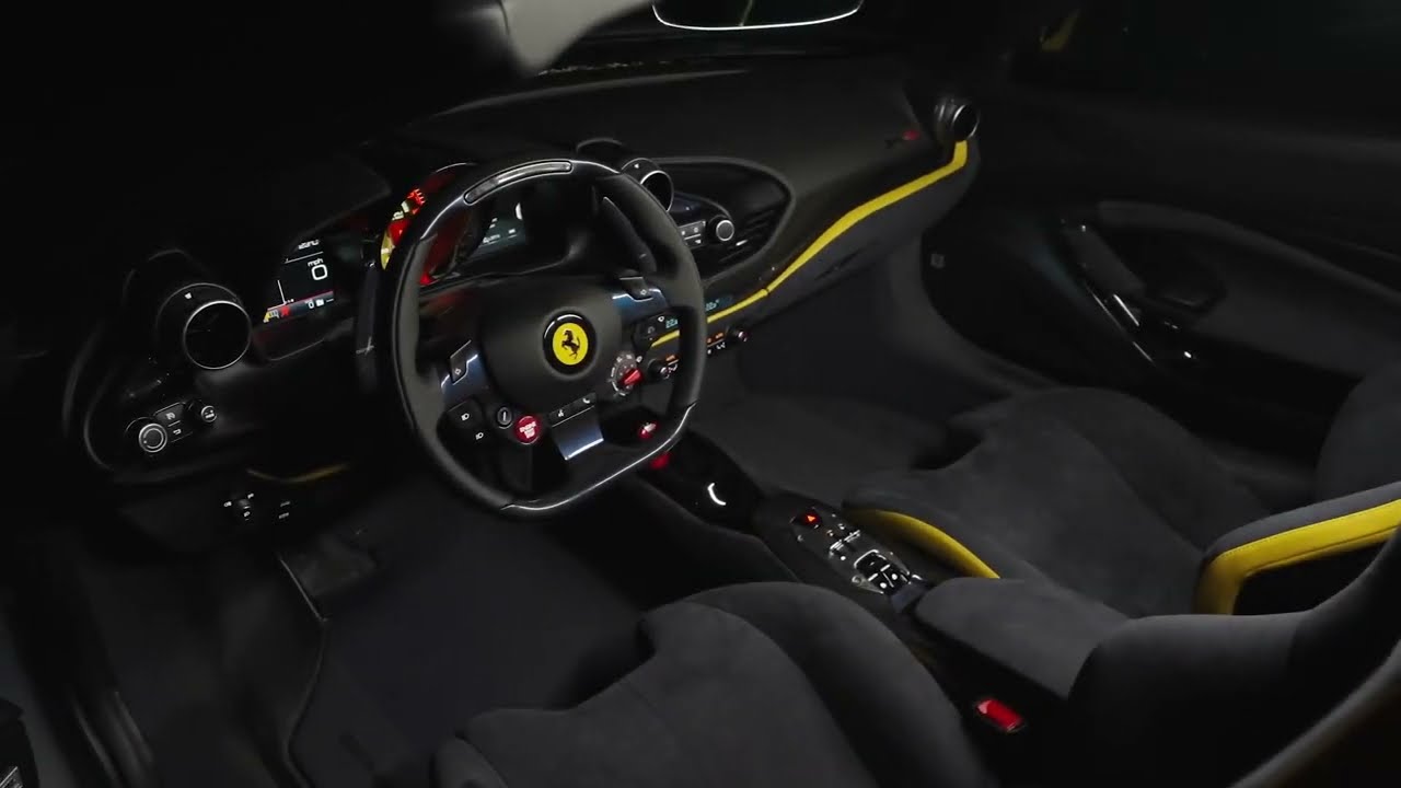 The new Ferrari SP-8 Interior Design