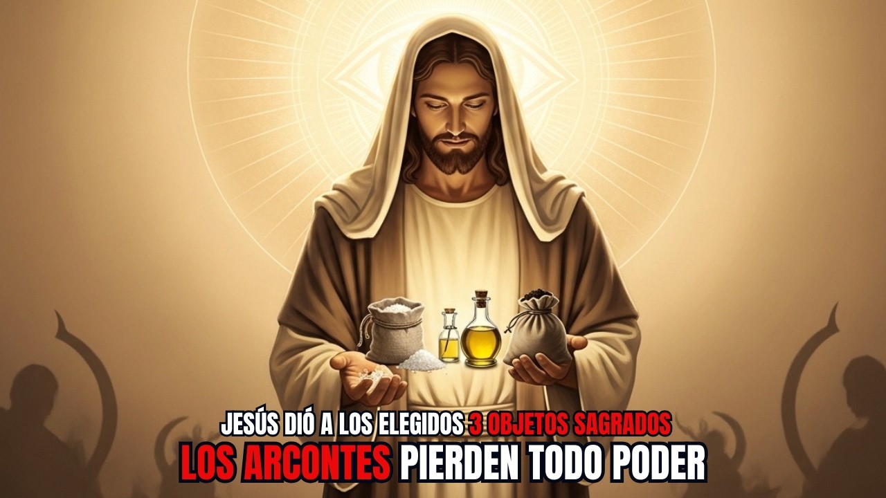 Jesús reveló 3 poderosos objetos de protección-Los arcontes huirán de tu presencia