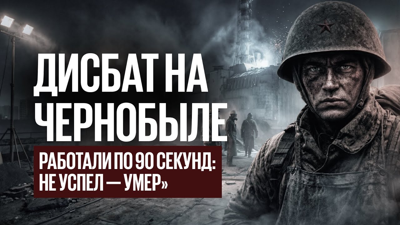 Дисбат на Чернобыле | Работали по 90 секунд: не успел — умер»