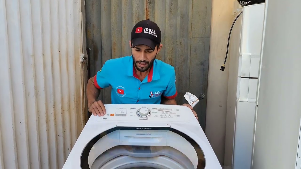 Máquina Brastemp BWH 15 não tem força para centrifugar. Saiba porque.