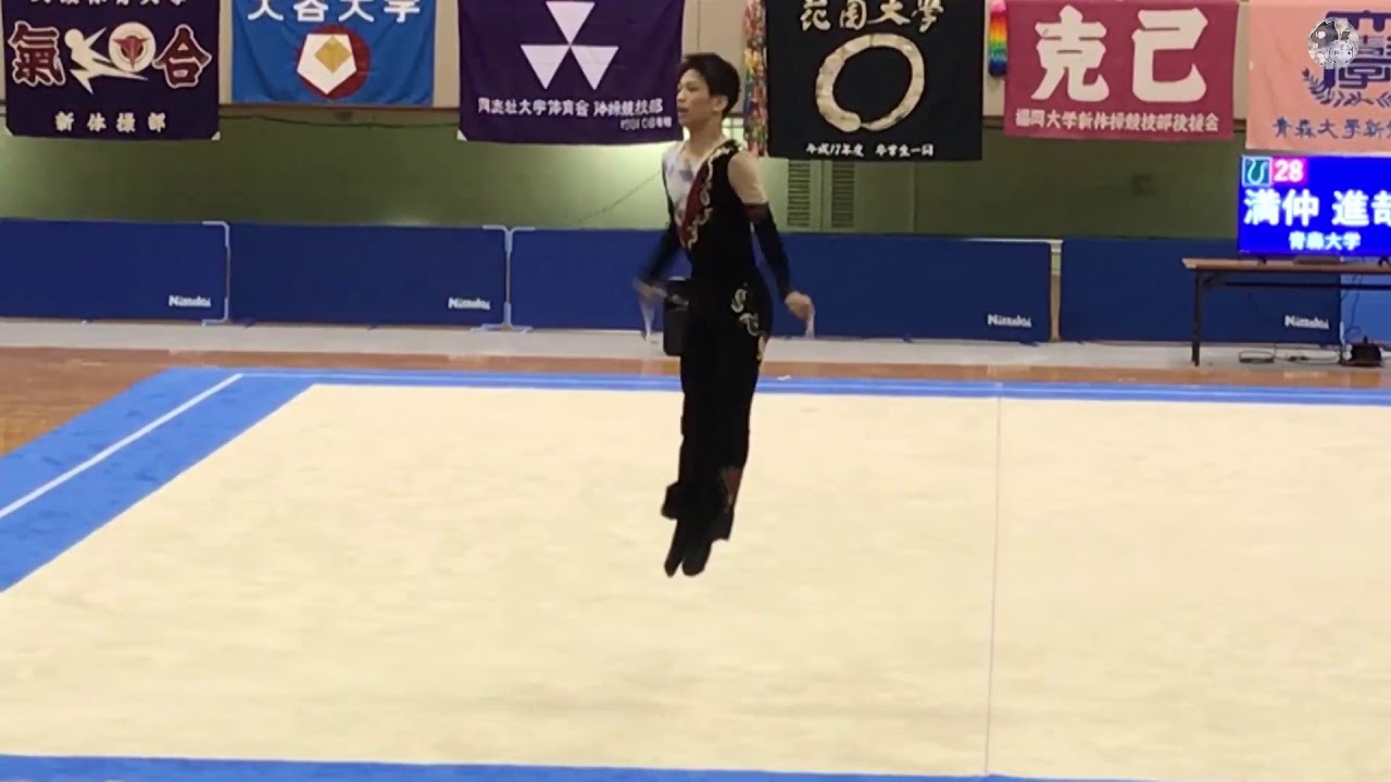 満仲進哉　2019インカレ・ロープ