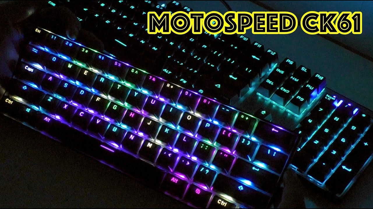 Игровая клавиатура MOTOSPEED CK61 NKRO (Игровой ПК)
