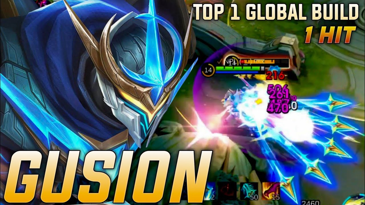 GUSION TOP 1 GLOBAL BUILD INSTANT KILL 
