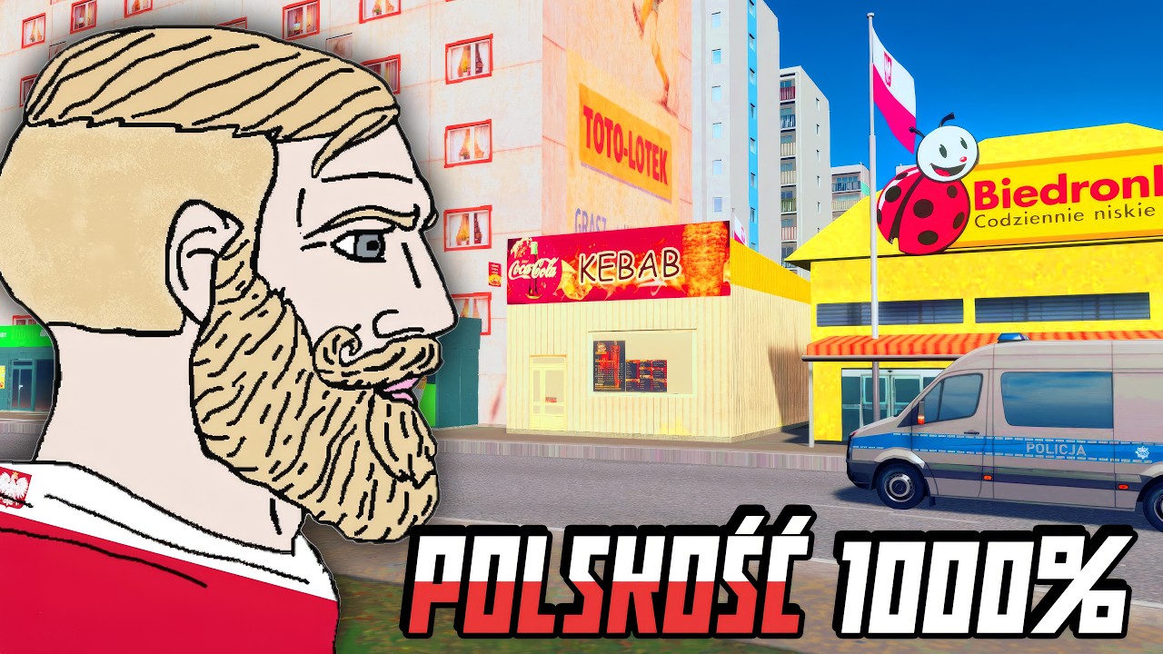 Zbudowałem NAJBARDZIEJ POLSKIE MIASTO w Cities Skylines