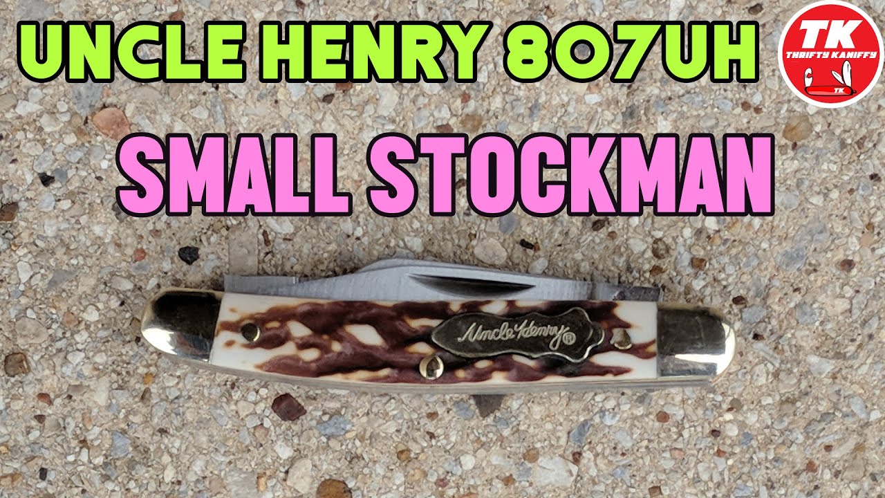 Uncle Henry 807UH Small Stockman Pocket Knife
