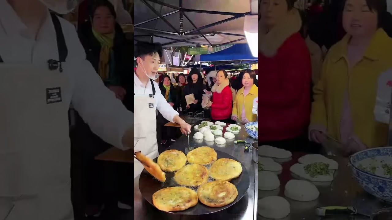 Make Money Selling Scallion Pancakes at a Street Stall!