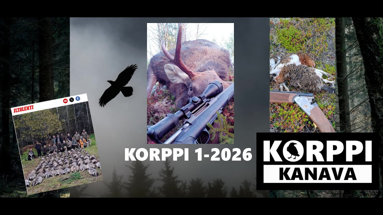 KORPPI 1 2026 (Pienpeto-, riekko- sekä hirvijahti)