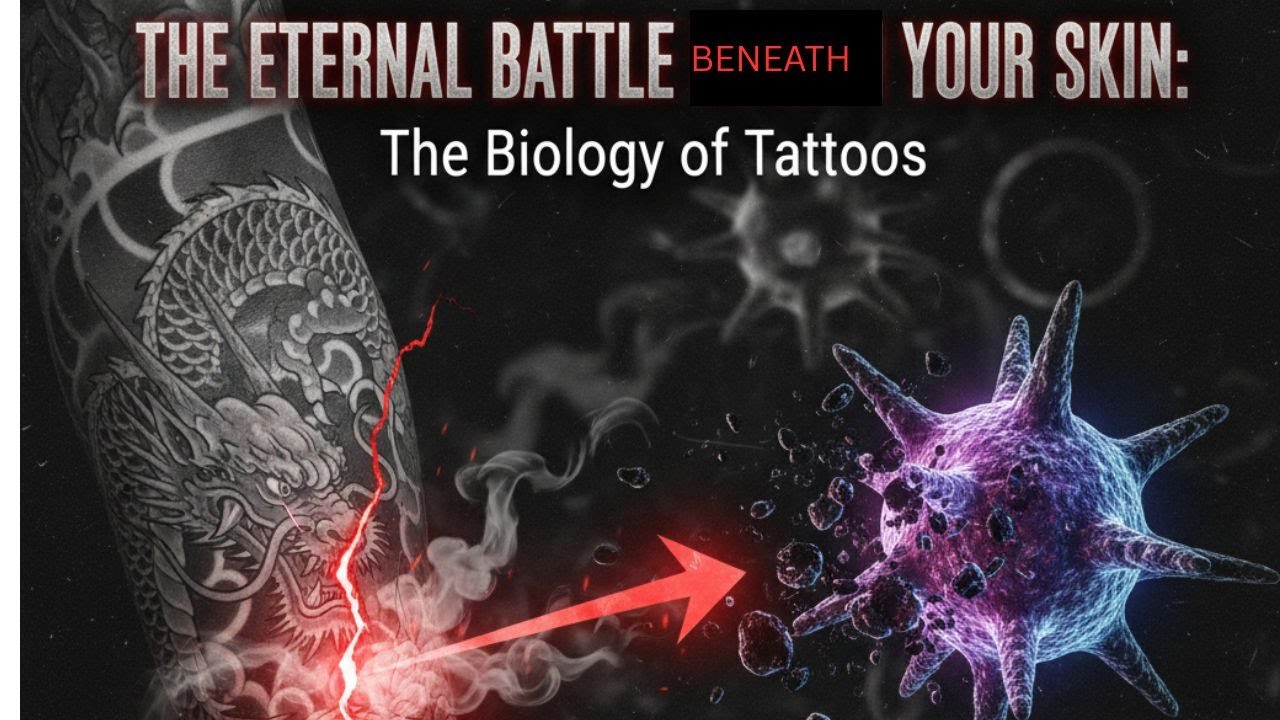The Eternal Battle Beneath Your Skin: The Biology of Tattoos