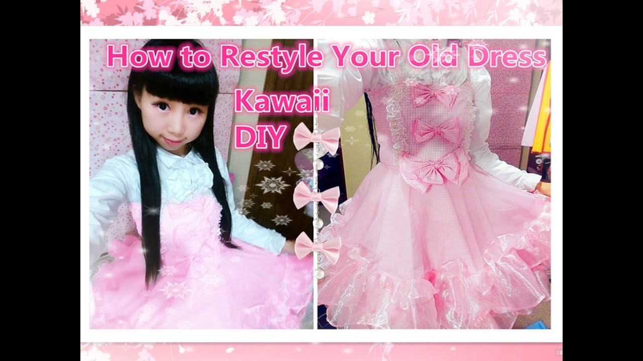 Kawaii DIY - How to Sew Princess Lolita Hime Dress - adorable and easy