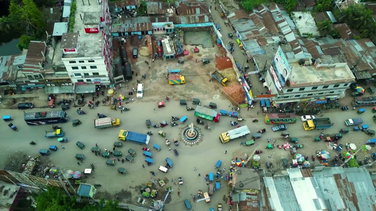 Lakshmipur Bazar Drone View | 4k