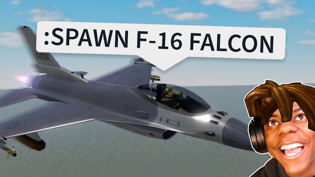 Смешные моменты ROBLOX War Tycoon (F-16 FALCON)