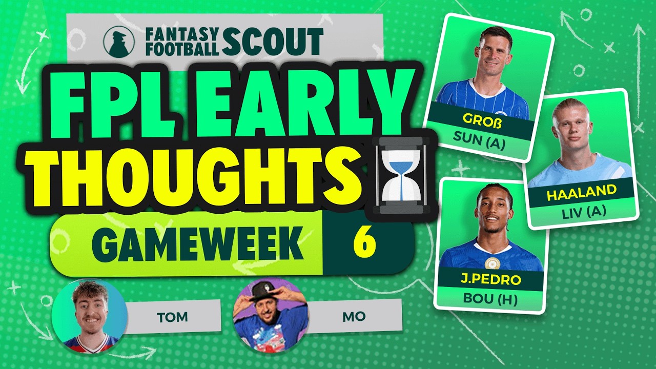 WILDCARD & BENCH BOOST PLANS! 🍟 | FPL EARLY THOUGHTS GW6 💭 |  FPL Tips 26/27