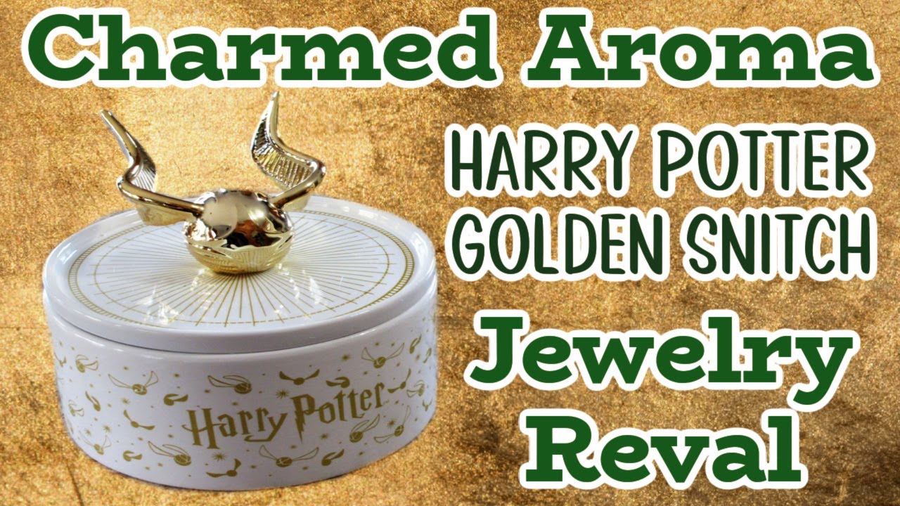 Charmed Aroma Necklace Reveal - Harry Potter Golden Snitch Candle!