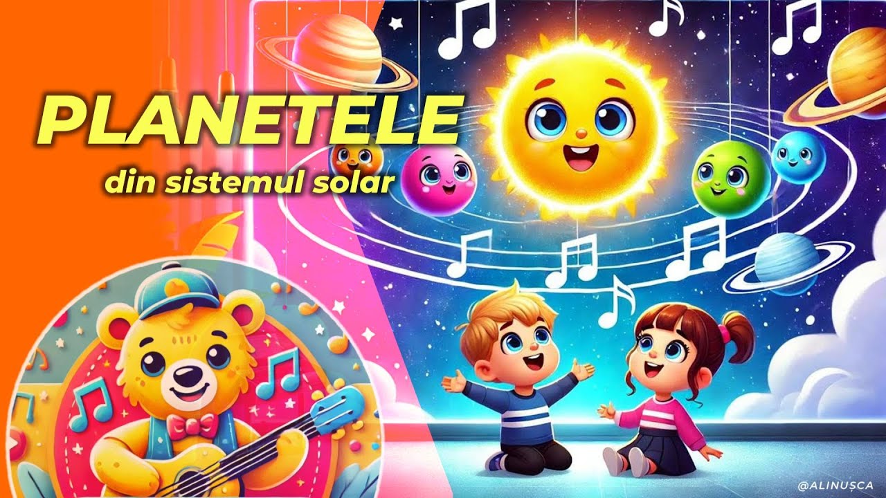 Planetele din Sistemul Solar - Cântec pentru copii