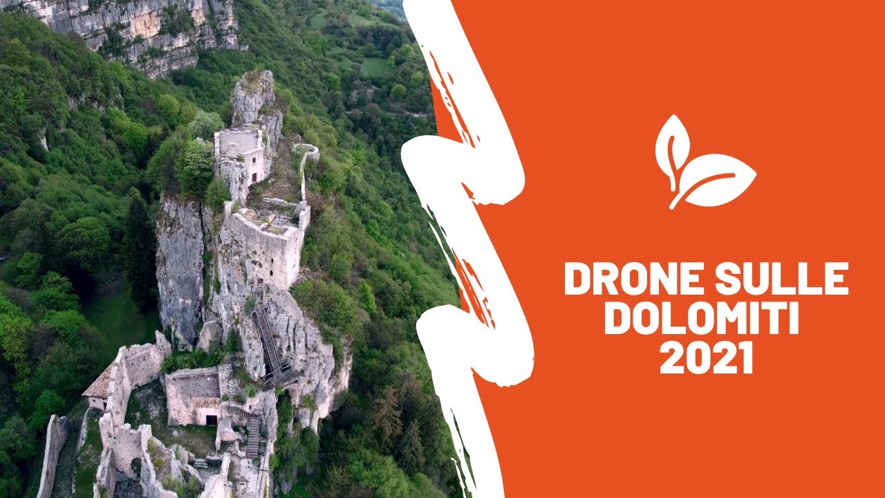 Drone sulle Dolomiti 2021 - Un anno di Dolomiti con il drone in poco pi&ugrave; di 3 minuti