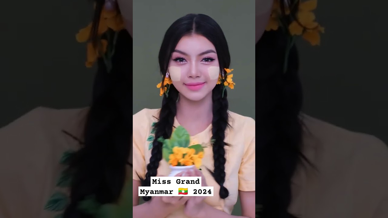 Miss Grand Myanmar 🇲🇲 Thingyan Festival From Golden Land Of Myanmar 🇲🇲 #missgrandinternational