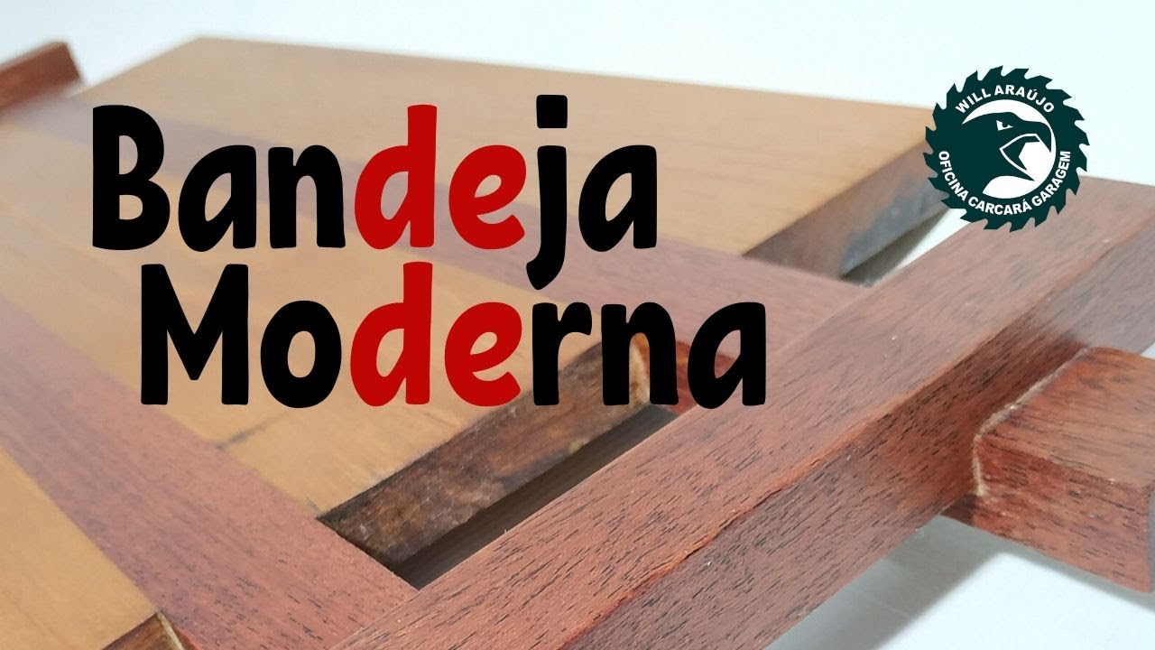 Que transformação!!! MADEIRA NOBRE de DEMOLIÇÃO transformada em uma linda BANDEJA moderna.