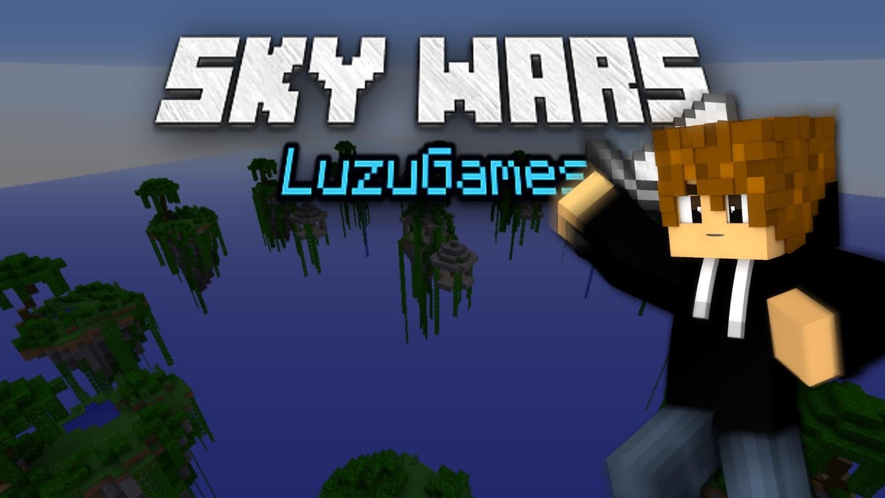 EL CIELO SE TIÑE DE ROJO!! - SkyWars - [LuzuGames]