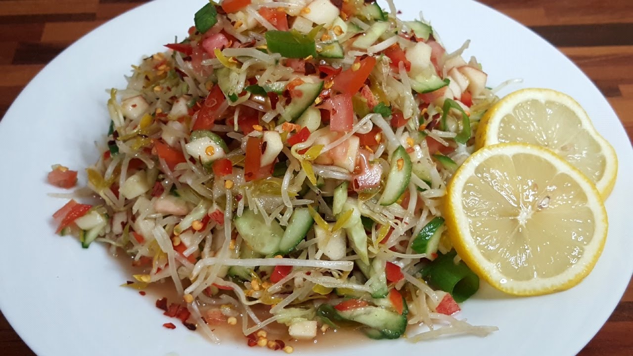 Ensaladang Togue/ Mung bean sprouts Salad simple recipe