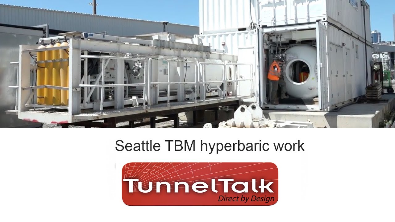 Seattle TBM hyperbaric maintenance work