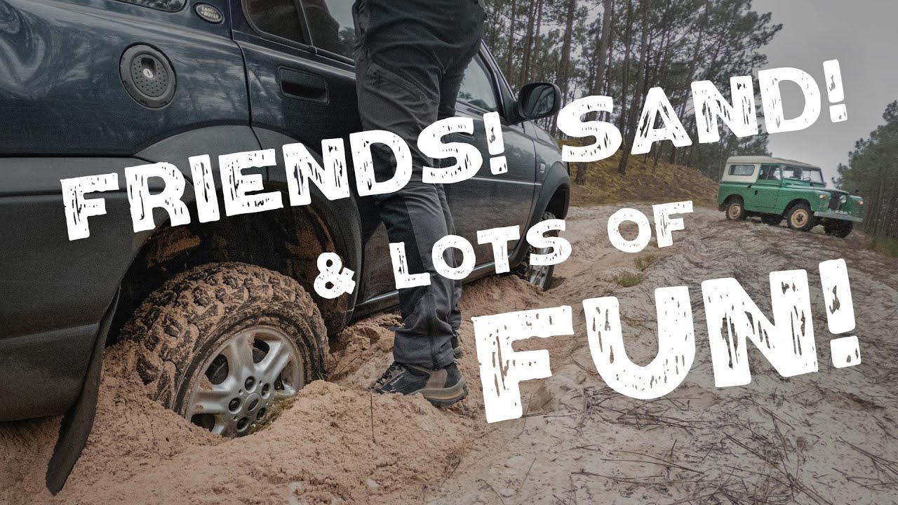 We got stuck but then a Land Rover Series saved us