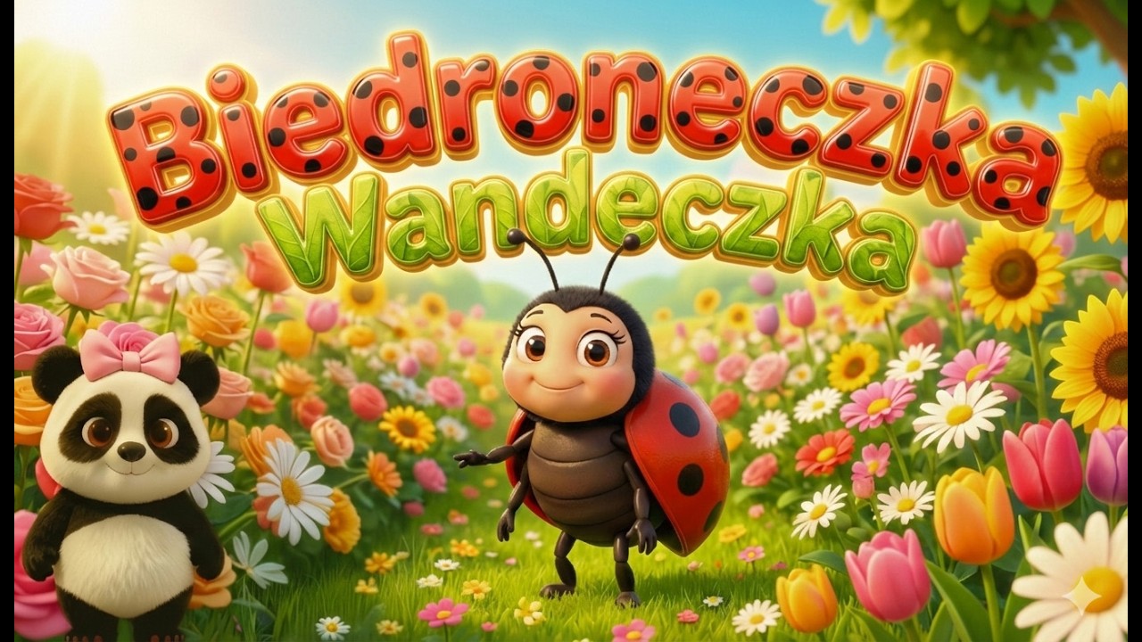 Panda Miranda - Biedroneczka Wandeczka