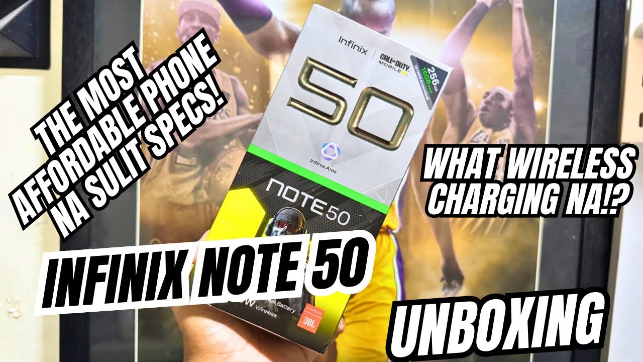 INFINIX NOTE 50 UNBOXING AND HANDS ON: PINAKA SULIT NA PHONE NGAYON!