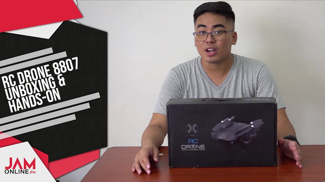8807 RC Drone Unboxing and Hands-On