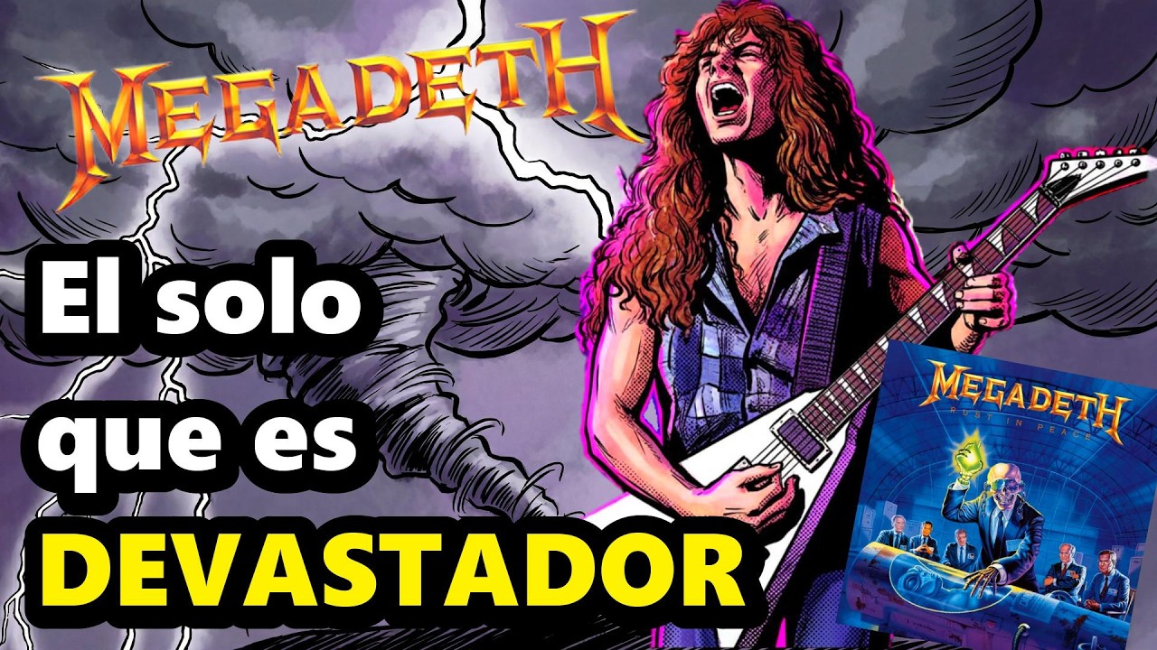 ¿ Tiene 🌪️ TORNADO OF SOULS 🌪️el SOLO DE GUITARRA más TRANSGRESOR de la Historia de MEGADETH ?