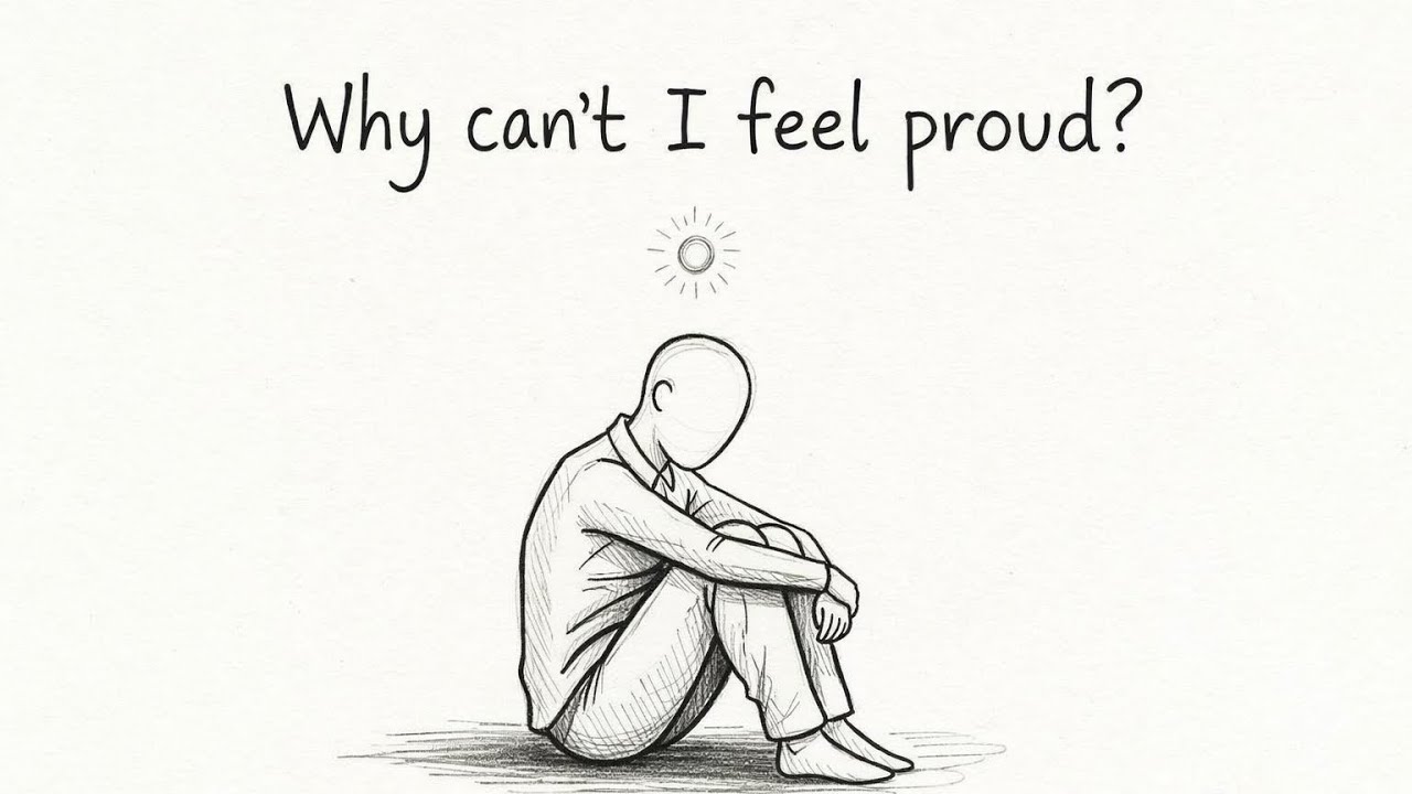 The Quiet Reason You Can’t Feel Proud Even When You Should